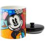 Enesco 6004975 Disney by Britto Mickey Mouse Cookie Jar Canister, 9.5 Inch, Multicolor