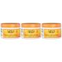 Cantu Natural Hair Coconut Curling Cream 12 Ounce Jar (354ml) (3 Pack)
