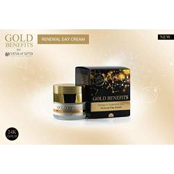 Gold Benefits Renewal Day Cream, 24 K skin care.