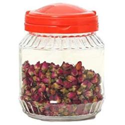 Tragbarer, versiegelter Glasbehälter für Lebensmittel, Getreide, Honig, Süßigkeiten, Trockenfrüchte, Snacks, Aufbewahrungs- und Dispenserbehälter (Größe: 1500ml)