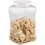 Rubbermaid FG7K2300WHT Square Food Storage Jars, 1-Quart, White Rubbermaid FG7K2300WHT Square Food Storage Jars, 1-Quart, White