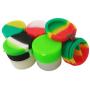 SZBS Silicone Container Jar 7ml 100pcs/lot Connected Silicone Container For Dabs Round Shape Silicone Wax Containers Storage Silicone Jars Connected Containers (100)