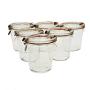 Weck 900 Tall Mold Jar - 1/5 Liter, Set of 6