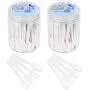 Beauticom Pana Brand (200 Pieces of White Color) Cosmetic Make Up Disposable Plastic 2.5'' Spatulas Skin Care Facial Cream Mask Spatula Beauticom Pana Brand (200 Pieces of White Color) Cosmetic Make Up Disposable Plastic 2.5'' Spatulas Skin Care Facial Cream Mask Spatula