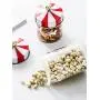 HOUSIYU Candy Jar Carousel Creative Glass Sealed Cans Home Coffee Tea Candy Coffee Beans Storage Tank Bathroom Accessories Storage Container, 14.5x10cm HOUSIYU Candy Jar Carousel Creative Glass Sealed Cans Home Coffee Tea Candy Coffee Beans Storage Tank Bathroom Accessories Storage Container, 14.5x10cm