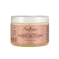 Shea Moisture Coconut & Hibiscus Curling Gel Souffle, 12 Ounce