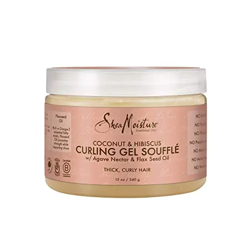 Gel à boucler Shea Moisture Coco & Hibiscus, 364 ml Gel à boucler Shea Moisture Coco & Hibiscus, 364 ml