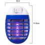 4 Pack Electric Bug Zapper, Plug in Mosquito Killer with UV LED Night Light, Electronic Insect Fly Trap for Indoor Outdoor Use