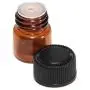 12Pcs 1Ml Mini Amber Glass Bottle Jar Essential Oil Bottle Orifice Brown Bottle Reducer & Cap Refillable Bottles Glass Vials,As Picture Shown 12Pcs 1Ml Mini Amber Glass Bottle Jar Essential Oil Bottle Orifice Brown Bottle Reducer & Cap Refillable Bottles Glass Vials,As Picture Shown