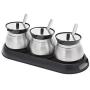 Mini Spice Jars Home kitchen combination stainless steel seasoning jar storage set