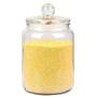 Kitchen Food Storage Jar Airtight Food Storage Glass Storage Jar, Large-capacity Transparent Moisture-proof Sealed Jar, (Size : 2000ml)