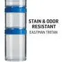 BlenderBottle C00301 GoStak Twist n Lock Storage Jars, 4-Piece Starter Pak, Black BlenderBottle C00301 GoStak Twist n Lock Storage Jars, 4-Piece Starter Pak, Black
