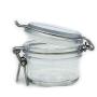 The Grindstone | 150 ml (5 Oz) PET Plastic Kilner Style Jars | Round Clear Acrylic Storage Jars | Airtight Locking Mason Style Canister Lids | Multiple Uses | Heavy Premium Quality | Pack of 4