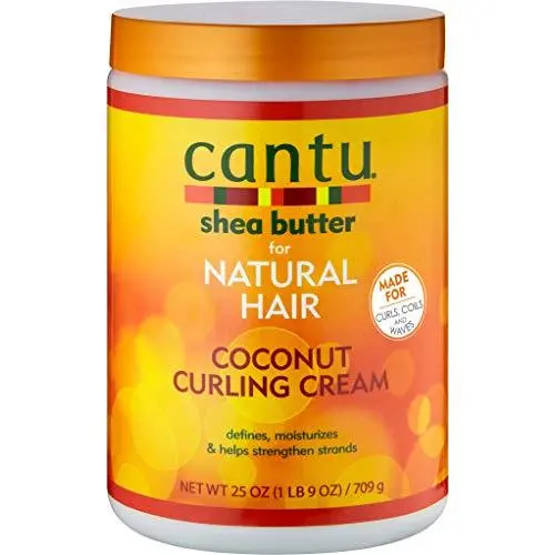 Cantu Shea Butter für natürliche Haare Kokos-Kurler-Creme, 730 ml