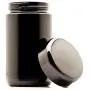 Infinity Gläser 150 ml (5,07 fl oz) 3er-Set Hohe Schwarze UV-Refillbare Leere Schraubdeckel Gläser