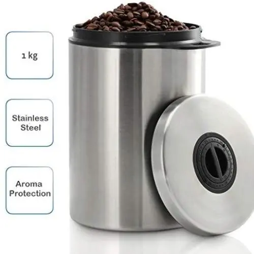 Conteneur de Rangement pour Graines de Café en Acier Inox Xavax [111149]
