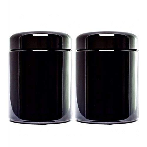 MIRON Violettglas 250ml-Ultraviolet Storage Container | Airtight Smell Proof | Screw Top Jar