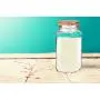Chefoh Wide Mouth Glass Jar - Airtight Storage Jar with wood Bamboo Lid Large Jar Perfect for Beans, Jelly, Storing and Canning Use 1000ml