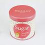 Nicoles Workshop Colorful Dot Mini Storage Metal Jar,Covered,&quotSugar",Pink