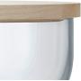 LSA International Ivalo Container & Ash Lid, 4.25", Clear