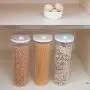 Contenant de nouilles Italie, boîte de rangement pour nouilles, céréales, grains divers, pot de rangement pour cuisine et aliments. Contenant de nouilles Italie, boîte de rangement pour nouilles, céréales, grains divers, pot de rangement pour cuisine et aliments.