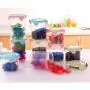 Hemoton Plastic Storage Jars with Lids,Clear Canister Food Storage containers canister set for dry flour Cereal Coffee Sugar Rice Snacks(3pcs 1500ml) Hemoton Plastic Storage Jars with Lids,Clear Canister Food Storage containers canister set for dry flour Cereal Coffee Sugar Rice Snacks(3pcs 1500ml)