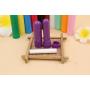Pack of 6 Essential Oil Perfume Tubes Blank Nasal Inhaler Tubes Portable Refillable Plastic Inhaler Tubes Olfactory Straw Nasal Aromatherapy Inhaler with Cotton Stick (Random Color)
