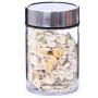 JIUYAODIANZI Glass Bottle Sealed jar Tea Miscellaneous Food Products Transparent Storage Tank Kitchen Supplies Spice Storage (Capacity : 1250ml)