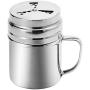 JUSTDOLIFE Seasoning Bottle Set Fashion Rotatable Seasoning Shaker Stainless Steel Spice Bottle with Handle