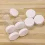 Shapenty 8PCS Plastic Cream Sample Containers Round Makeup Cosmetics Pot Jars Bottle with Lid for Homemade Lip Scrubs Balm Nail Dip Powder Skin Care Beauty Product Travel Storage (20g, White)