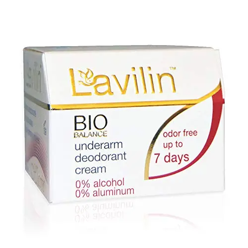 Lavilin Achselsuchtcreme – Aluminiumfreie Deodorant für Damen & Herren, bis zu 7 Tage Geruchsneutralisierung – Alkohol, Parabene und Tierversuchsfrei, 12,5 gr