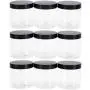 Bocal Lawei 9 pièces, 473 ml, Plastique Transparent avec Couvercles Noirs – Contenants Ronds Sans BPA pour le Cuisinier et la Maison, Idéal pour les Conserves, les Noix et Plus. Bocal Lawei 9 pièces, 473 ml, Plastique Transparent avec Couvercles Noirs – Contenants Ronds Sans BPA pour le Cuisinier et la Maison, Idéal pour les Conserves, les Noix et Plus.