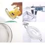 XSWZAQ Glass bottle sealed canister storage jar honey lemon enzyme milk powder canned sugar bottle new product (Size : 1500ml)