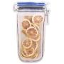 Enkrio Mason Jar Stand-Up Ziplock Bags Zipper Storage Bags Food Saver Reusable (24 Pack)