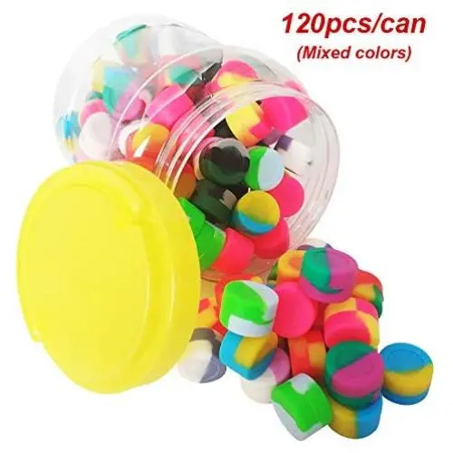 Contenants en silicone SZBS 120/carton de 3ml, petits contenants assortis pour concentrate, cire, huile, bocaux pour concentrate (2) Contenants en silicone SZBS 120/carton de 3ml, petits contenants assortis pour concentrate, cire, huile, bocaux pour concentrate (2)