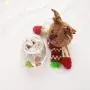 JIJIKOKO Christmas Transparent Candy Jar Home Decoration Collectible Dolls Desktop Ornament Desktop Ornaments Candy Storage Small Cookie Organizer Snack Boxes (C) JIJIKOKO Christmas Transparent Candy Jar Home Decoration Collectible Dolls Desktop Ornament Desktop Ornaments Candy Storage Small Cookie Organizer Snack Boxes (C)