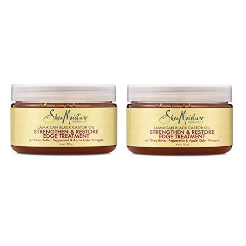 Shea Moisture Jamaika Schwarzkastanienöl Stärken & Regenerieren Edge Treatment, 4 oz, Pack von 2