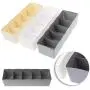 Boîte de Rangement pour Sous-Vêtements 5 Cases / Placettes – Organisateur de Classement Ménager (Blanc) Boîte de Rangement pour Sous-Vêtements 5 Cases / Placettes – Organisateur de Classement Ménager (Blanc)