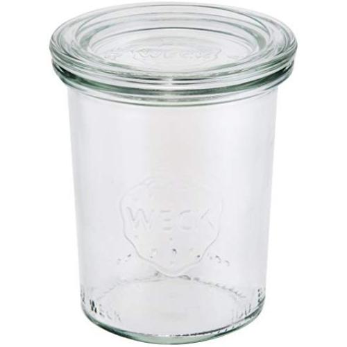 WECK Mold Shape glass canister 160ml WE-760, set of 6pcs