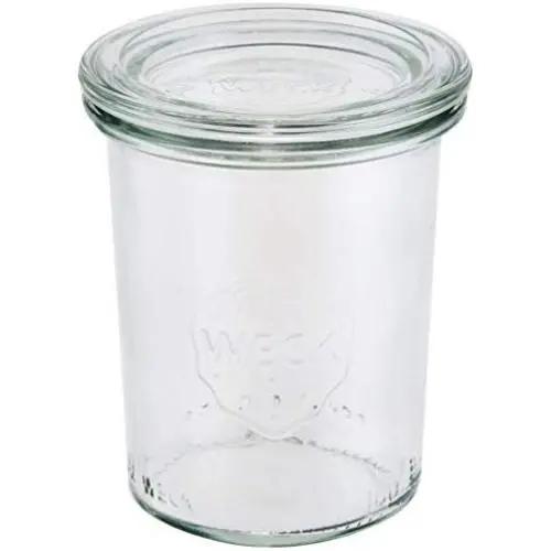 WECK Mold Shape glass canister 160ml WE-760, set of 6pcs