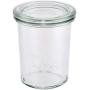 WECK Mold Shape glass canister 160ml WE-760, set of 6pcs