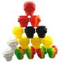 | Storage Bottles & Jars | 10pcslot Newest Cool Small Skull Silicone Container 3ML Silicone Jar for Oil Wax Dab Tool E|cigarette | by HUDITOOLS | 1 PCs