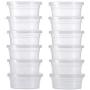 YJYdada 12 Pc Slime Storage Containers Foam Ball Storage Cups Containers With Lids