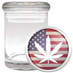 American W33d Legalize Medical Odorless Glass Jar