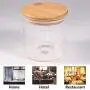 Bocal de Rangement 650ml avec Couvercle, Organisateur en Verre, Boîte de Conservation pour Café/Thé Bocal de Rangement 650ml avec Couvercle, Organisateur en Verre, Boîte de Conservation pour Café/Thé