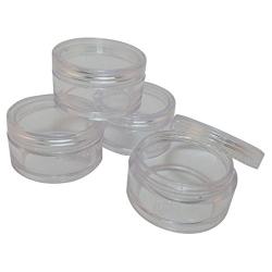 Clear Plastic Makeup Lip Balm 10 Gram Packaging (Pack of 50)