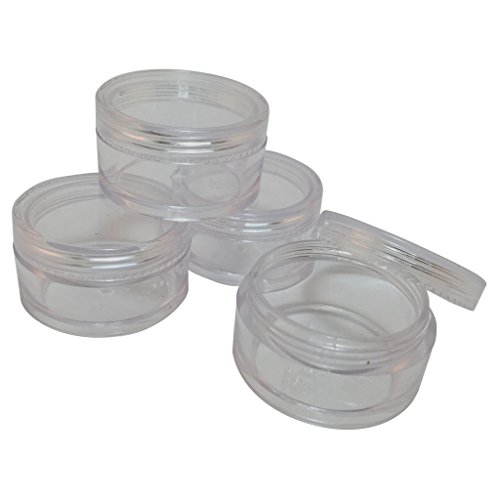 Clear Plastic Makeup Lip Balm 10 Gram Packaging (Pack of 10)