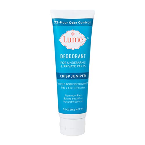 Lume Deodorant For Underarms & Private Parts 3oz Tube (Crisp Juniper)