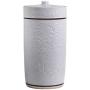 Kitchen Airtight Food Storage Containers Ceramic with Lids Large Cylinder Porcelain Canisters Jars,Rustic Home Decor,Pantry Organization and Storage for Flour Snacks Sugar Coffee Cereals 20L White