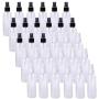 Bekith 30 Pack 3oz Spray Bottles with Fine Mist Sprayer & Pump Spray Cap, Refillable & Reusable Clear Empty Plastic Bottles for Essential Oils, Travel, Perfumes